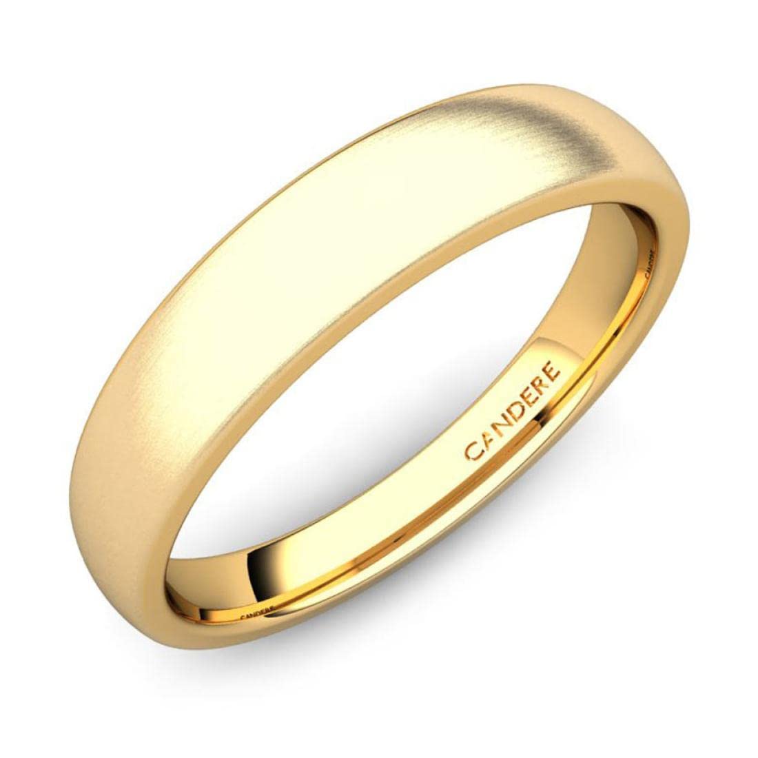 Candere by Kalyan Jewellers Yellow Gold Ring for Men