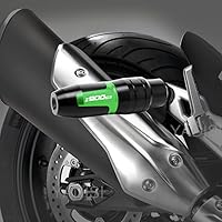 Vista 8 de Para Kawasaki Z900RS Z900 RS 2017-2022 motocicleta CNC aluminio prevención de colisiones marco de escape deslizante protector de prevención