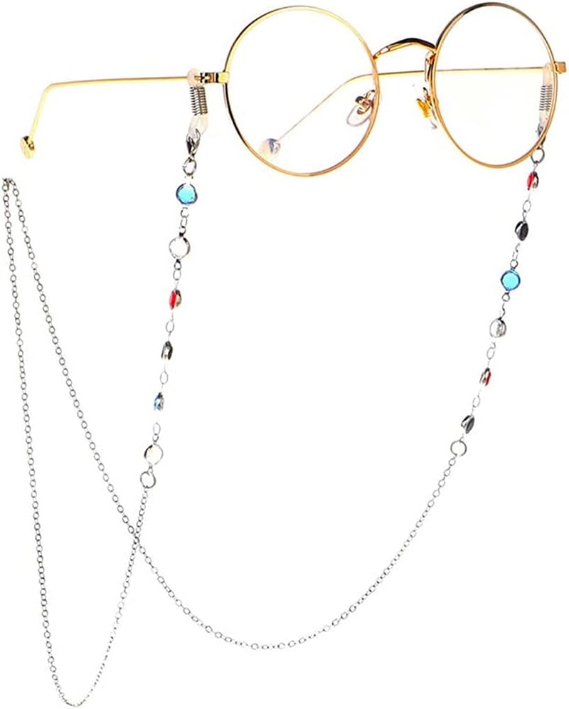 天然石 メガネチェーン スモーキークォーツ 3mm玉 32面カット メガネチェーン パワーストーン 天然石 メガネチェーン スモーキークォーツ 3mm玉 32面カット メガネ