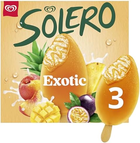 Solero Exotic Ice Cream Sticks 3x 90 ml