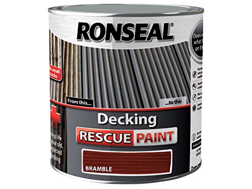 Ronseal DRPB25L 2.5 Litre Decking Rescue Paint - Bramble