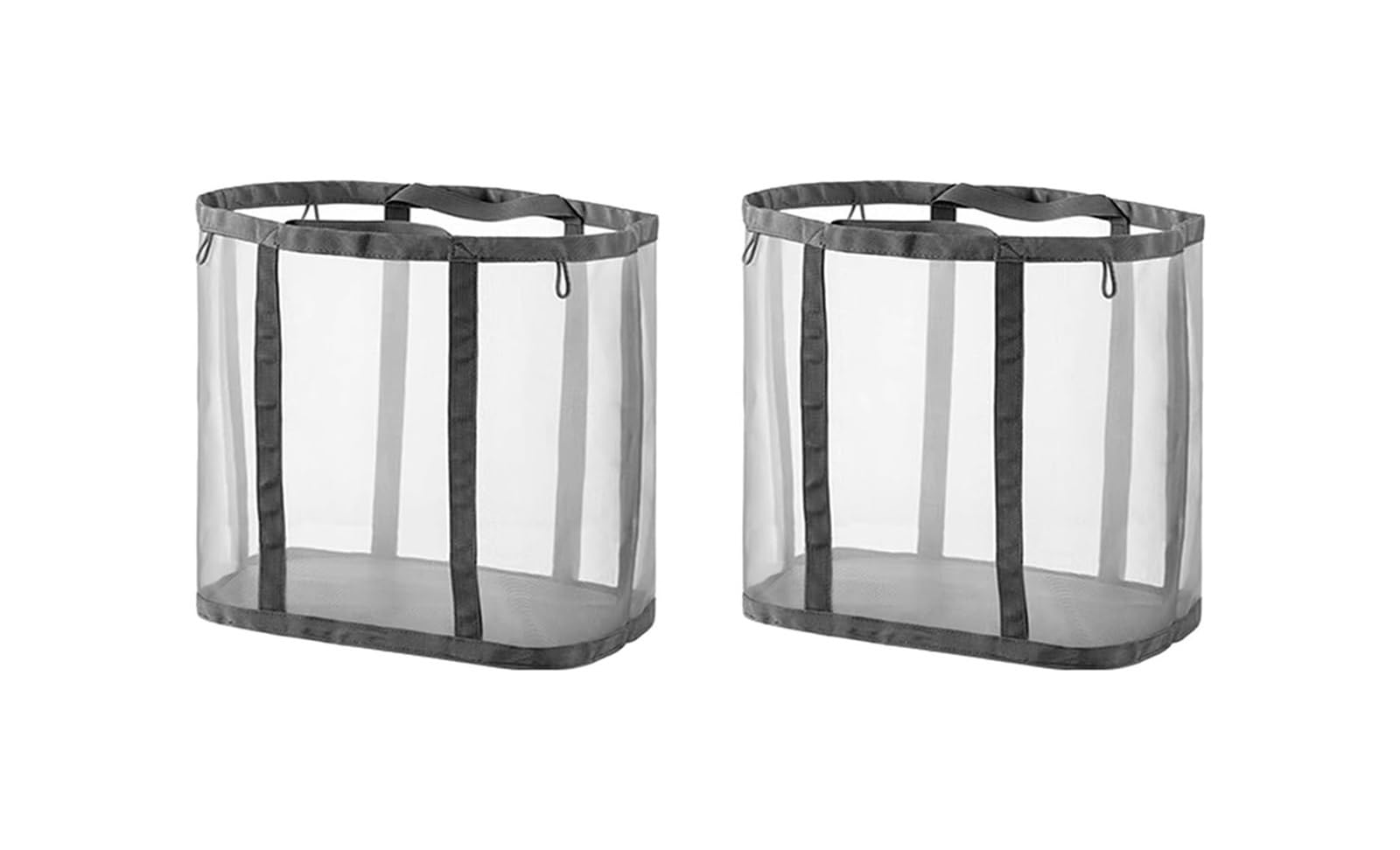 Folding dirty laundry basket, Breathable Foldable Washable Multifunctional Laundry Basket 1/2/3/4Pcs(2Pcs)
