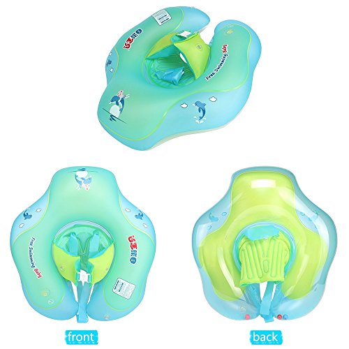 teytoy Inflatable Pool Float with Backrest and Strap Baby Waist