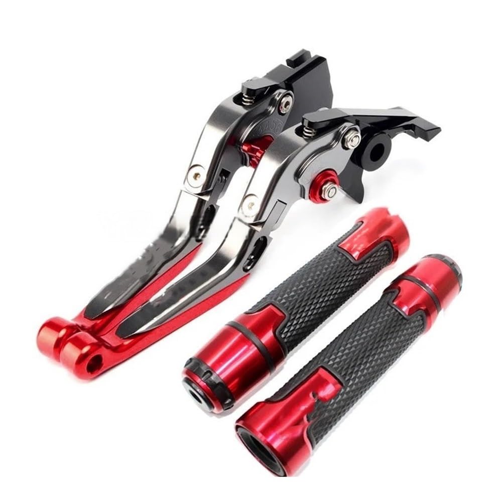 Mlioju A Motorcycle Clutch Lever Motorcycle Folding Extendable Moto Djustable Clutch Brake Levers Handbar End Grips For B&Ajaj For Pulsar 200 Ns/200 Rs/200