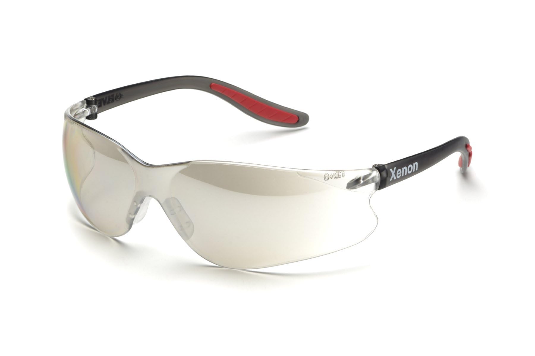 Elvex Xenon Indoor/Outdoor Safety Glasses, Scratch-Resistant, Wraparound, SG-14I/O
