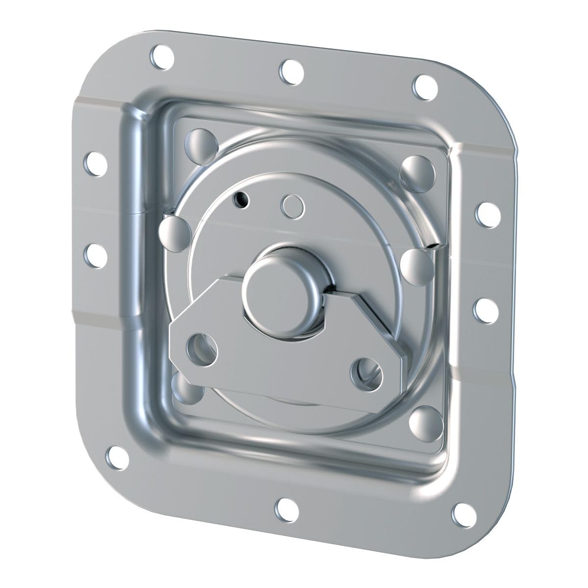 Penn Elcom Medium Rotary Cam Latch in Shallow Dish with 22mm Offset L787/22Z-image-27