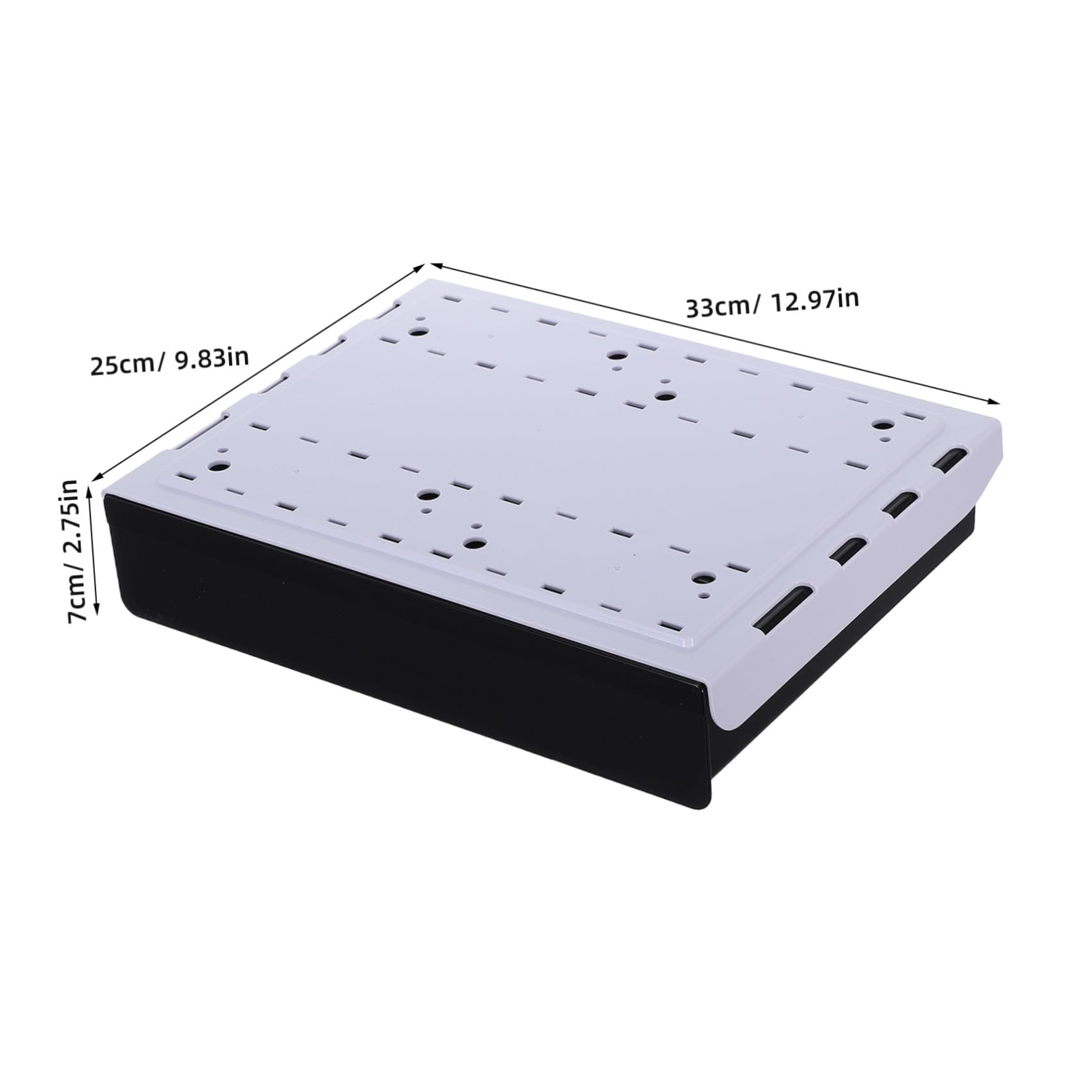 OSALADI Organizer da Scrivania Portaoggetti Salvaspazio Tavolo Cassetto in Plastica Resistente per Ufficio e Casa