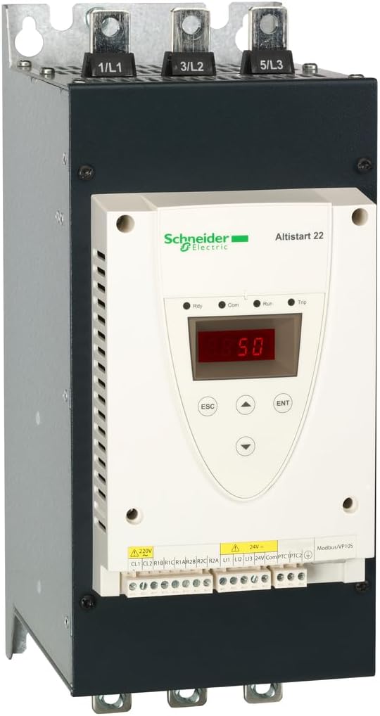 Schneider Electric Motor Starter, 3-Phases, 110 V, 110A - ATS22C11S6U