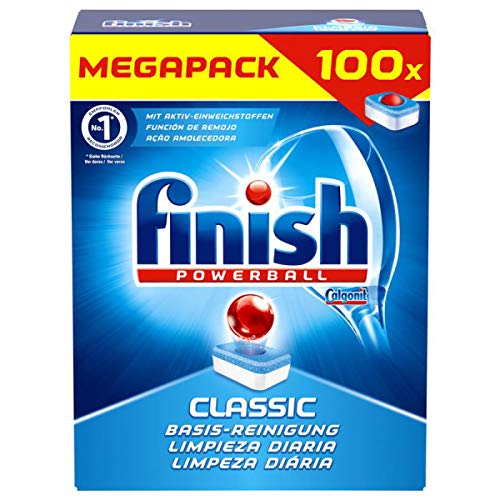 Finish Classic, Spülmaschinentabs, Megapack, 100 Tabs