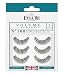 (Multi Pack- 3 Pairs) Eylure Naturalites #100 False Eyelashes, Black