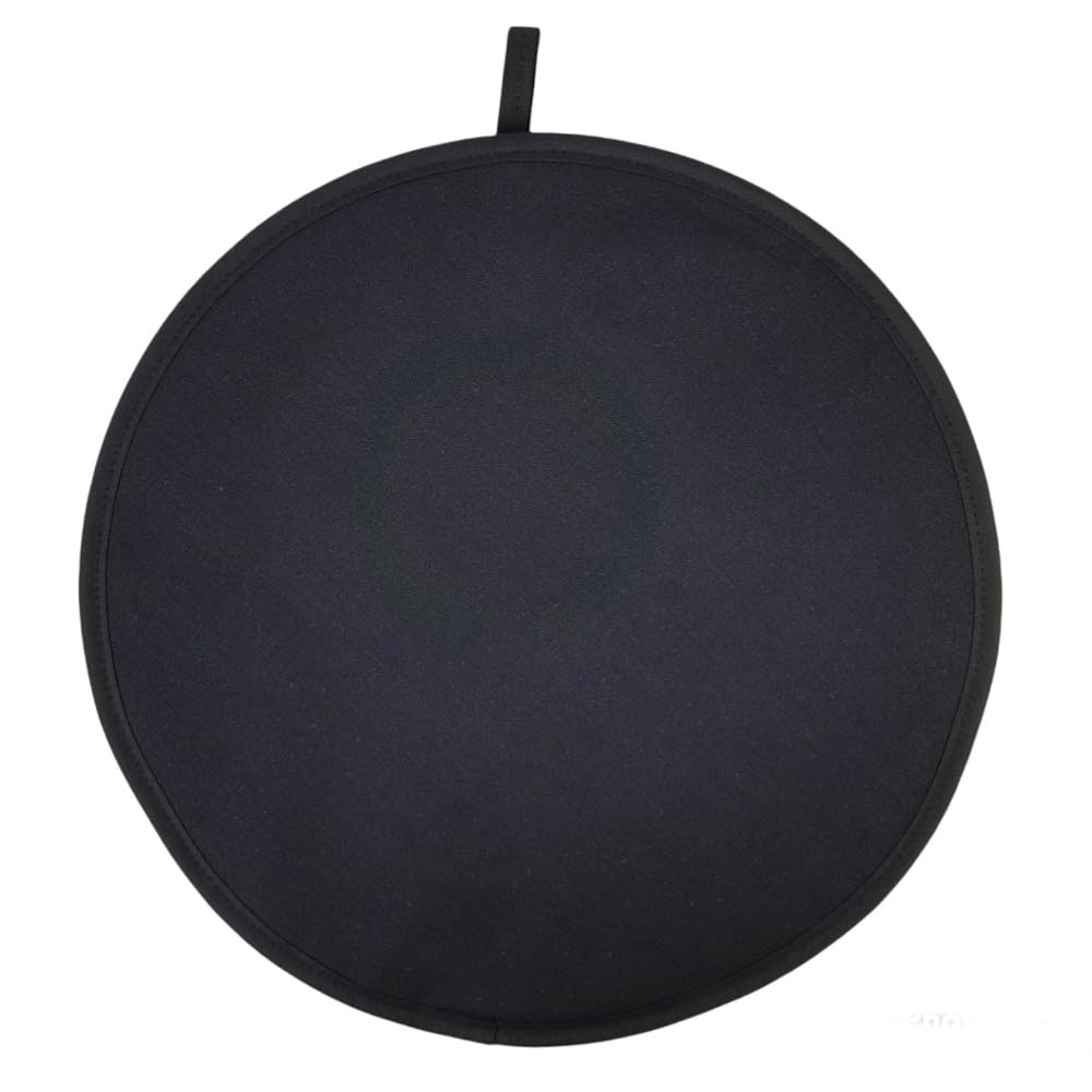 Black and cream Hob Cover/Chefs Pad Designed for use with type Range Cookers