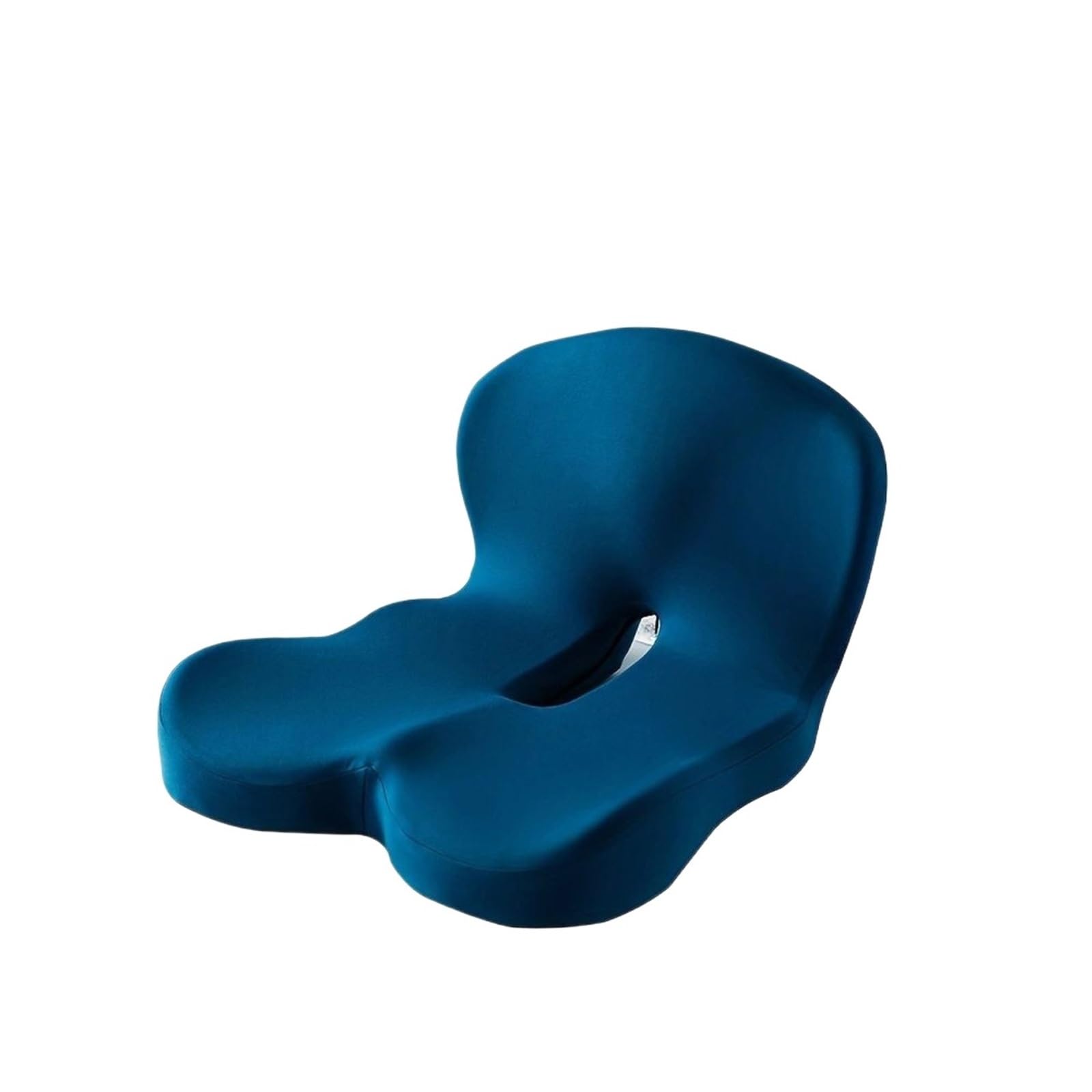 Memory Foam Sitzkissen Einteiliges Sitzkissen aus Memory-Schaum, Rückenlehne, Kissen, Bürostuhl for Studenten, Stuhlkissen, Auto-Taillen- und Gesäßkissen Für Bürostuhl(Blue)