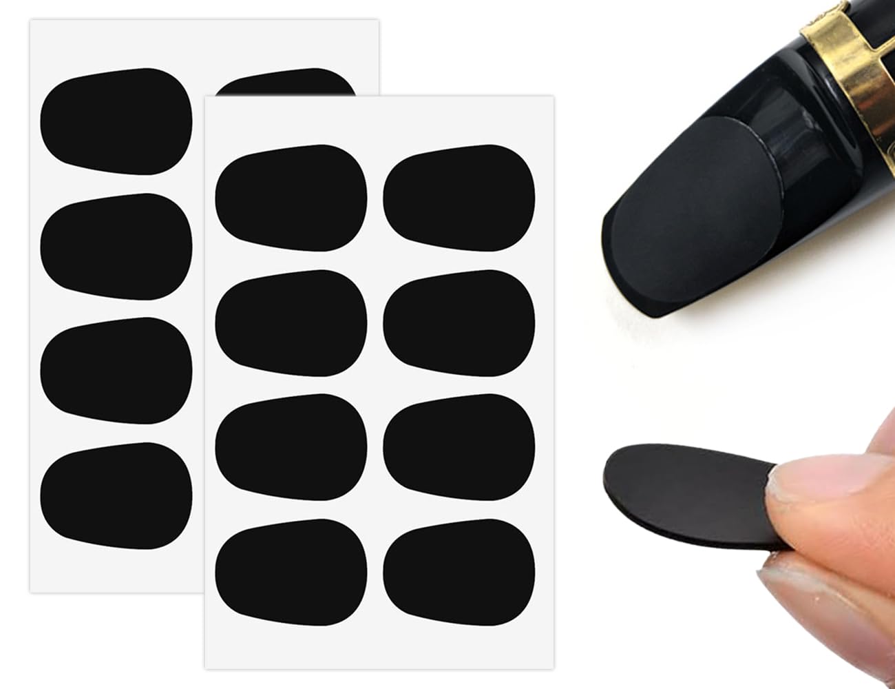 Cuscinetti Per Bocchino Sassofono E Clarinetto - 48 Pezzi In Gomma - Foto 9