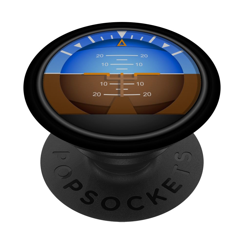 Attitude Indicator Pilot Phone Accessory Gift PopSockets Adhesive PopGrip