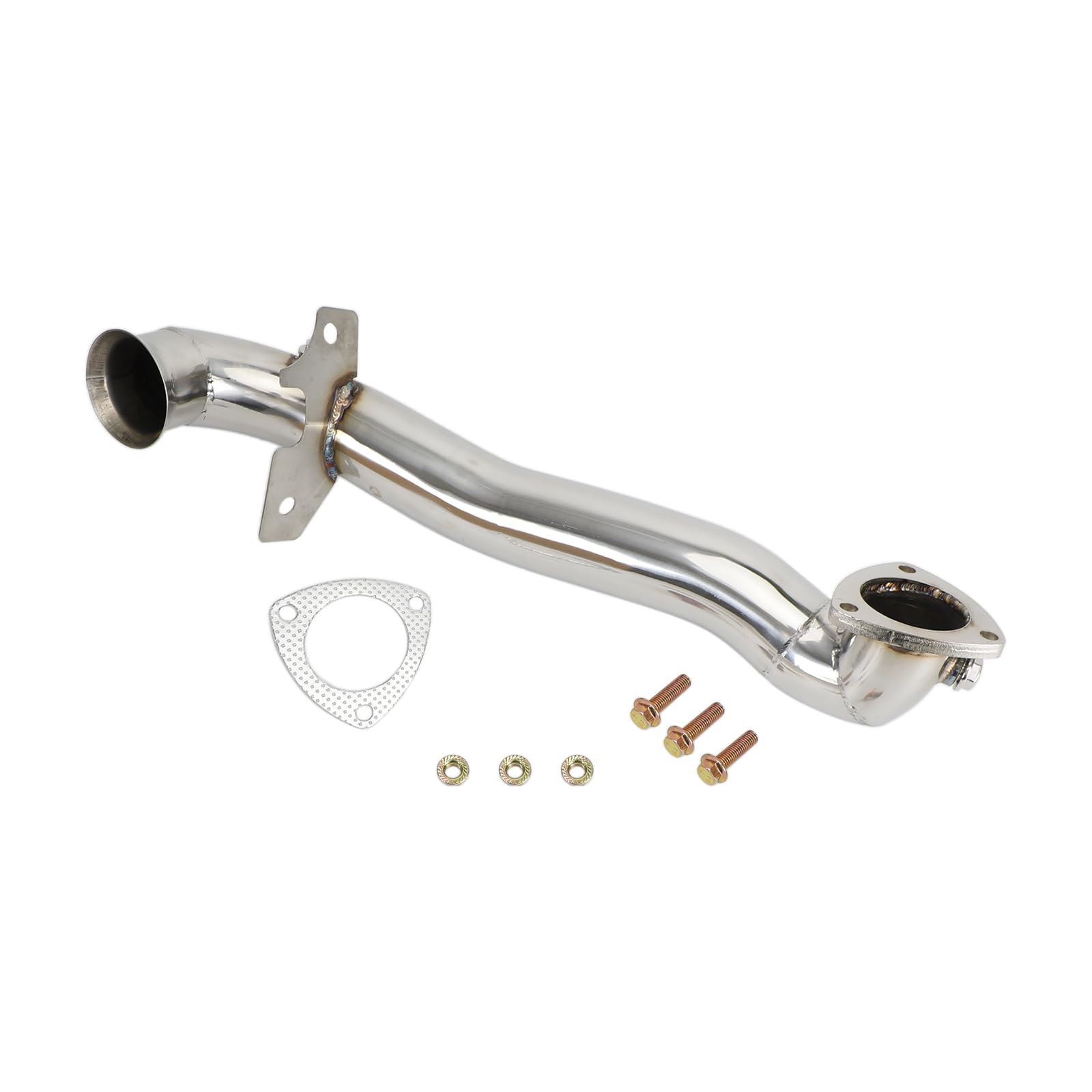 2.5" Exhaust Catless DownPipe with Gaskets Convient pour Mini Cooper S R55-R61 1.6 Turbo 2007-2016