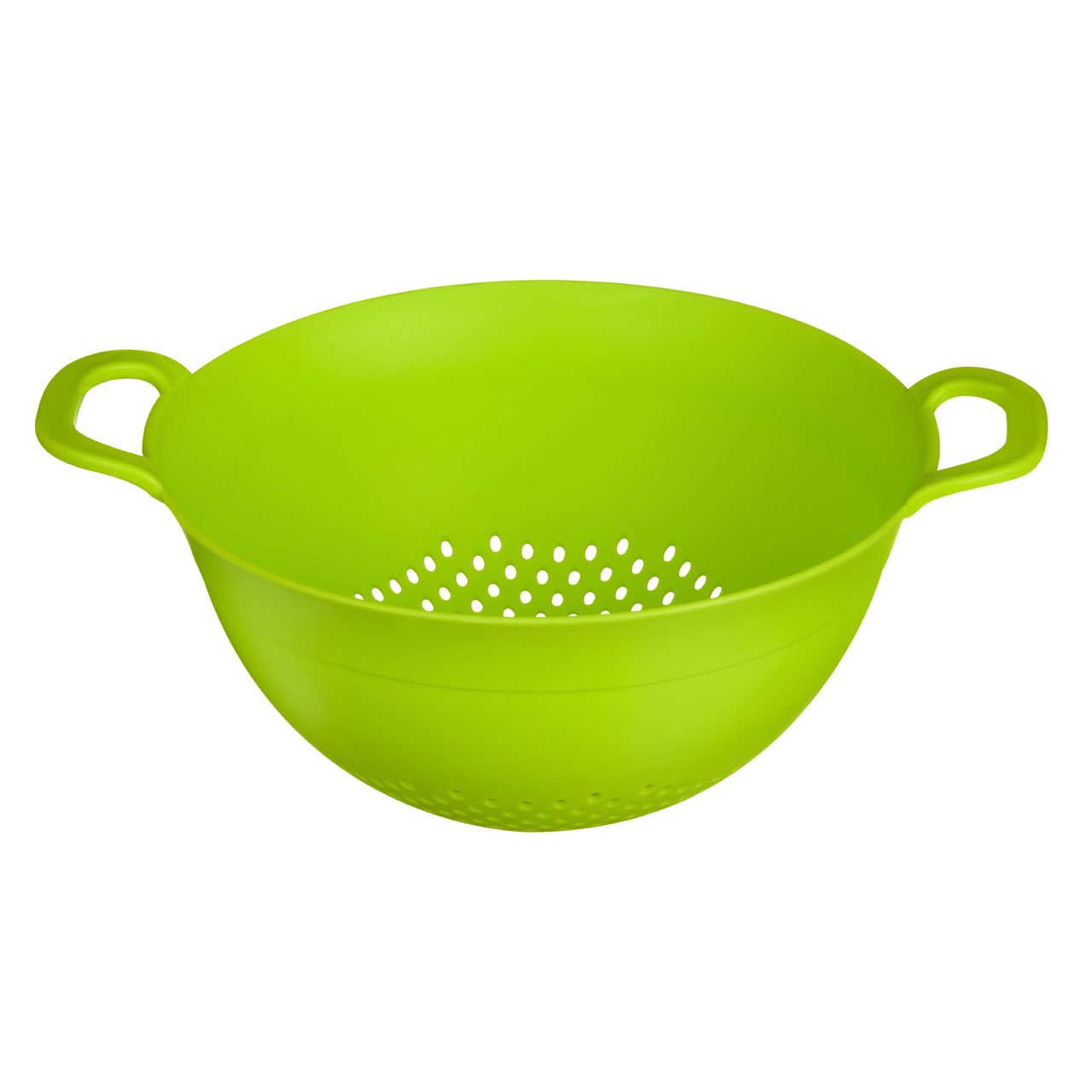 Prime Furnishing Green,Lime Premier Housewares 26Cm Dia Colander Strainer Lime Green Double Handles Plastic