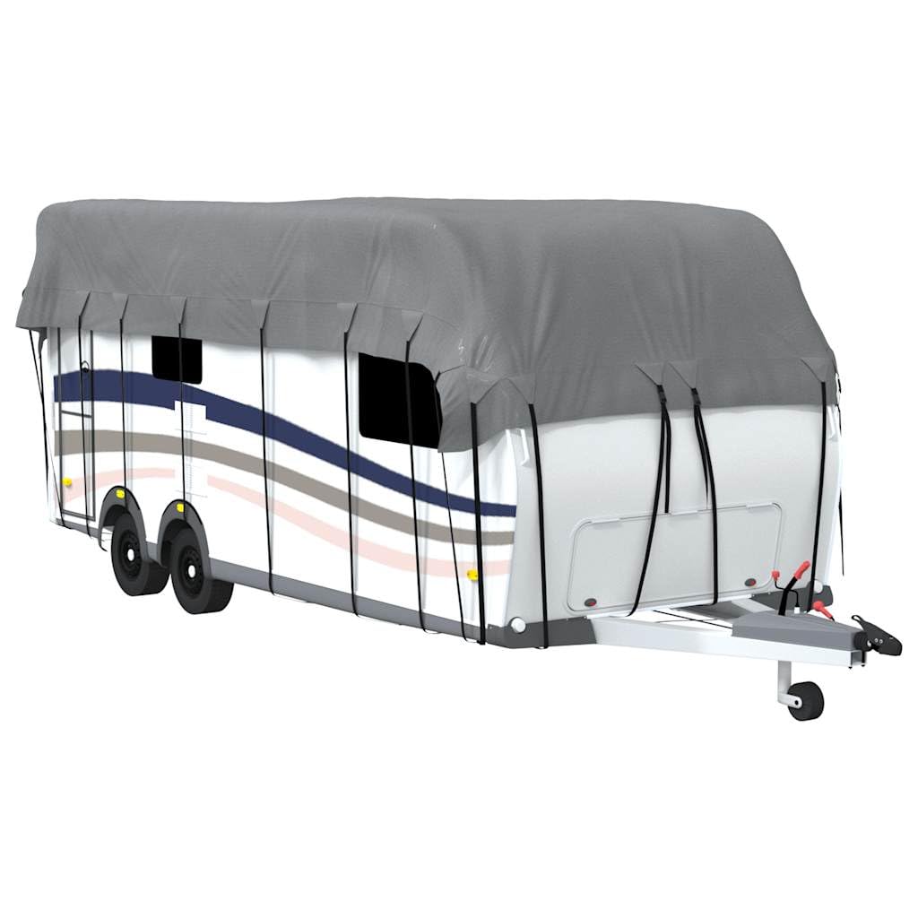 vidaXL Cubierta de Techo para Caravana Tela no Tejida Gris 800x300 cm