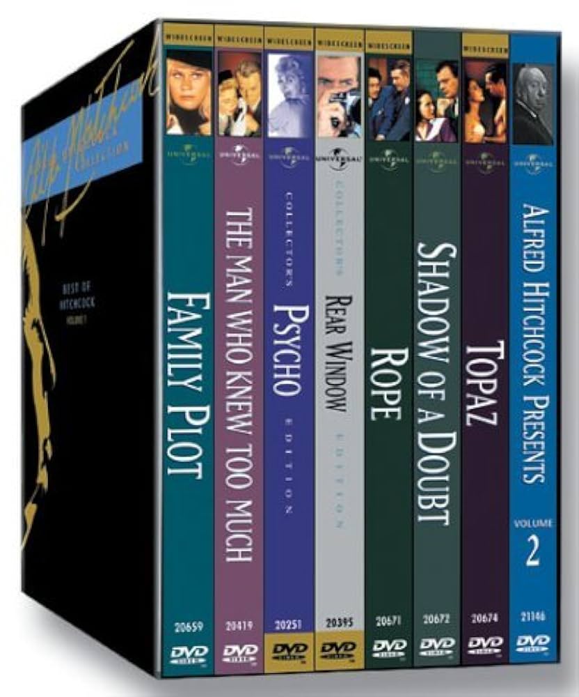 Amazon.com: BEST OF HITCHCOCK COLLECTION VOLUME 1 DVD BOX