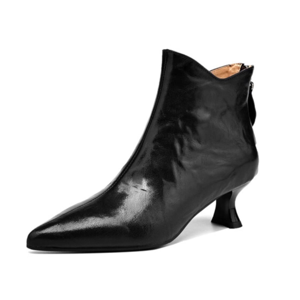 Rave Pirate Boots for Women Pointed Toe Kitten Heel Medieval Renaissance Steampunk Cowboy Western Victorian Goth Boho Cute