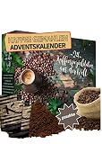 Premium Kaffee Weltreise Gemahlene Bohnen Kaffee Adventskalender 2022 I Weihnachtskalender mit 24 köstlichen Kaffees aus aller Welt in bester Qualität