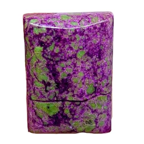 Stichtite naturelle rectangulaire 29x20x5mm : finies les pierres dures à sertir !