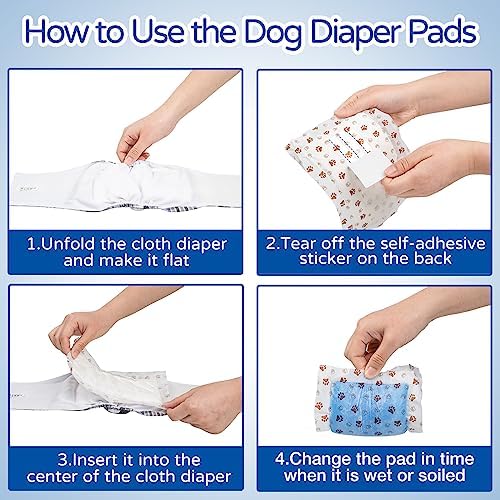 MICOOYO Disposable Dog Diaper Liners - Image 4