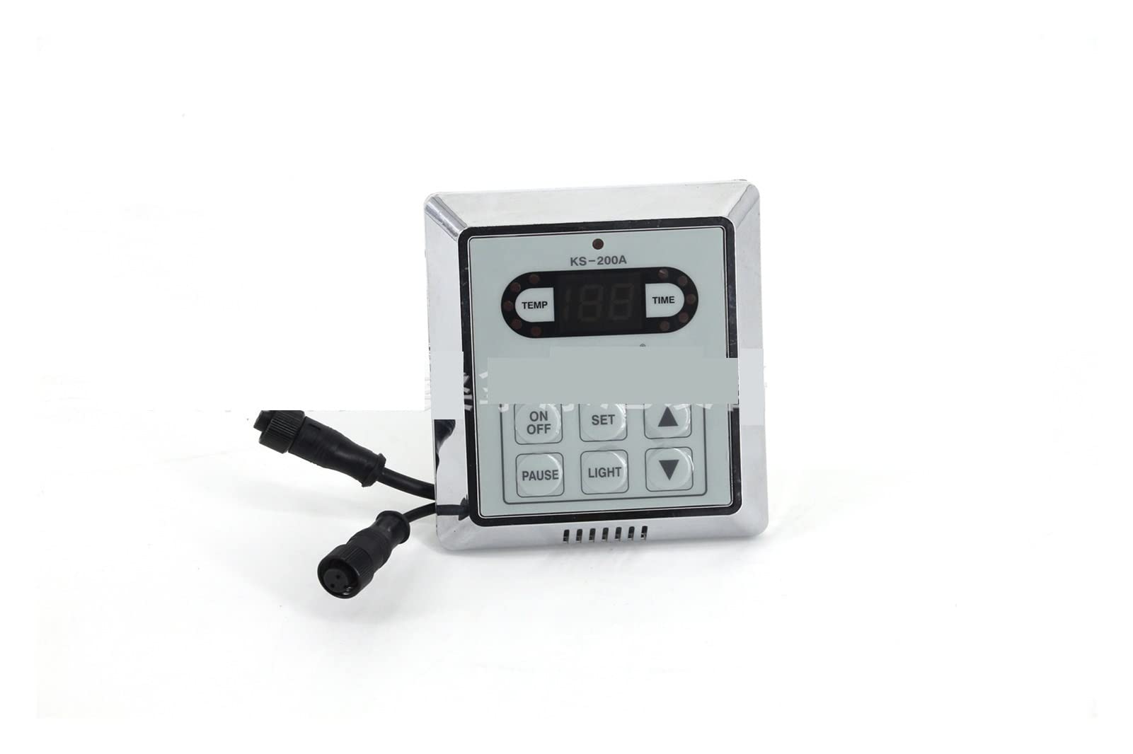 Riscaldatore per Piscina 4. 5KW Generatore di Vapore Sauna Bellezza Nasan Wet Steamer Home Spa Guscio in Acciaio Inossidabile Doccia Pompa di Calore per Piscina