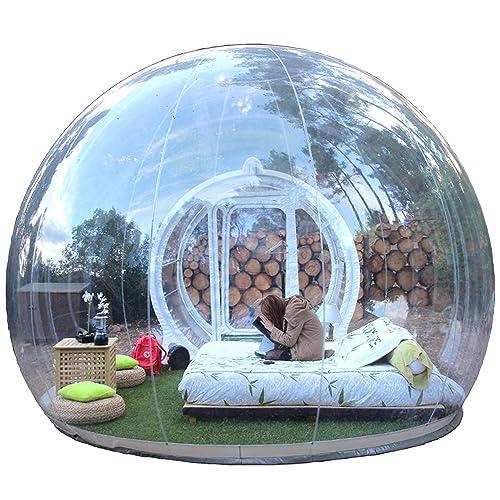 Carpa burbuja inflable transparente para camping 3-5 personas miniatura 1