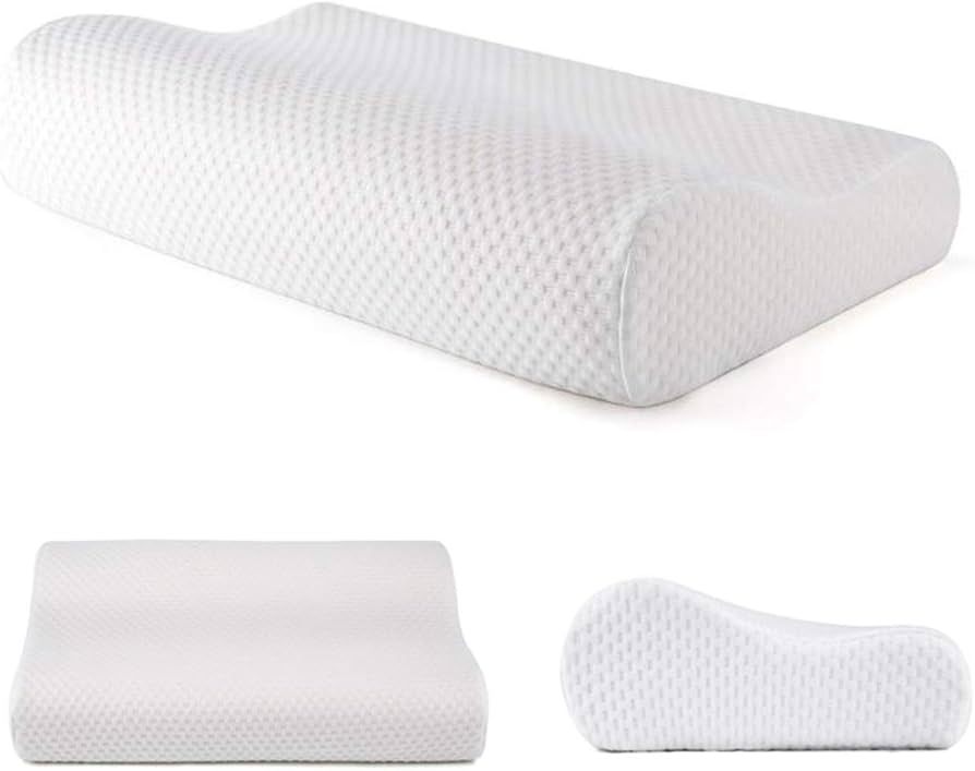 EPABO Contour Memory Foam Pillow Orthopedic Sleeping Pillows, Ergonomic