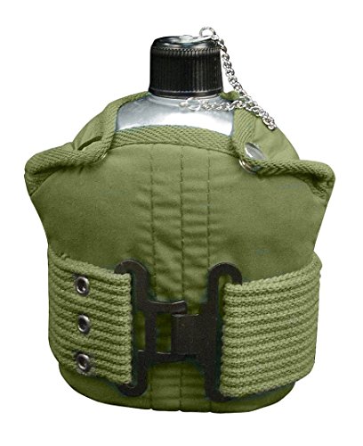 Rothco Aluminum Canteen and Pistol Belt Kit