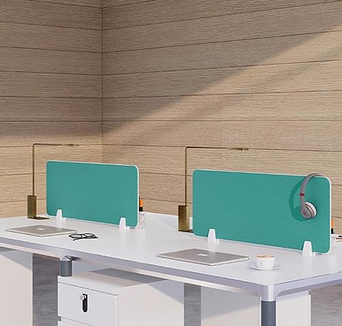 Cloison de séparation pour bureau à domicile écran isolant phonique gris foncé - 2