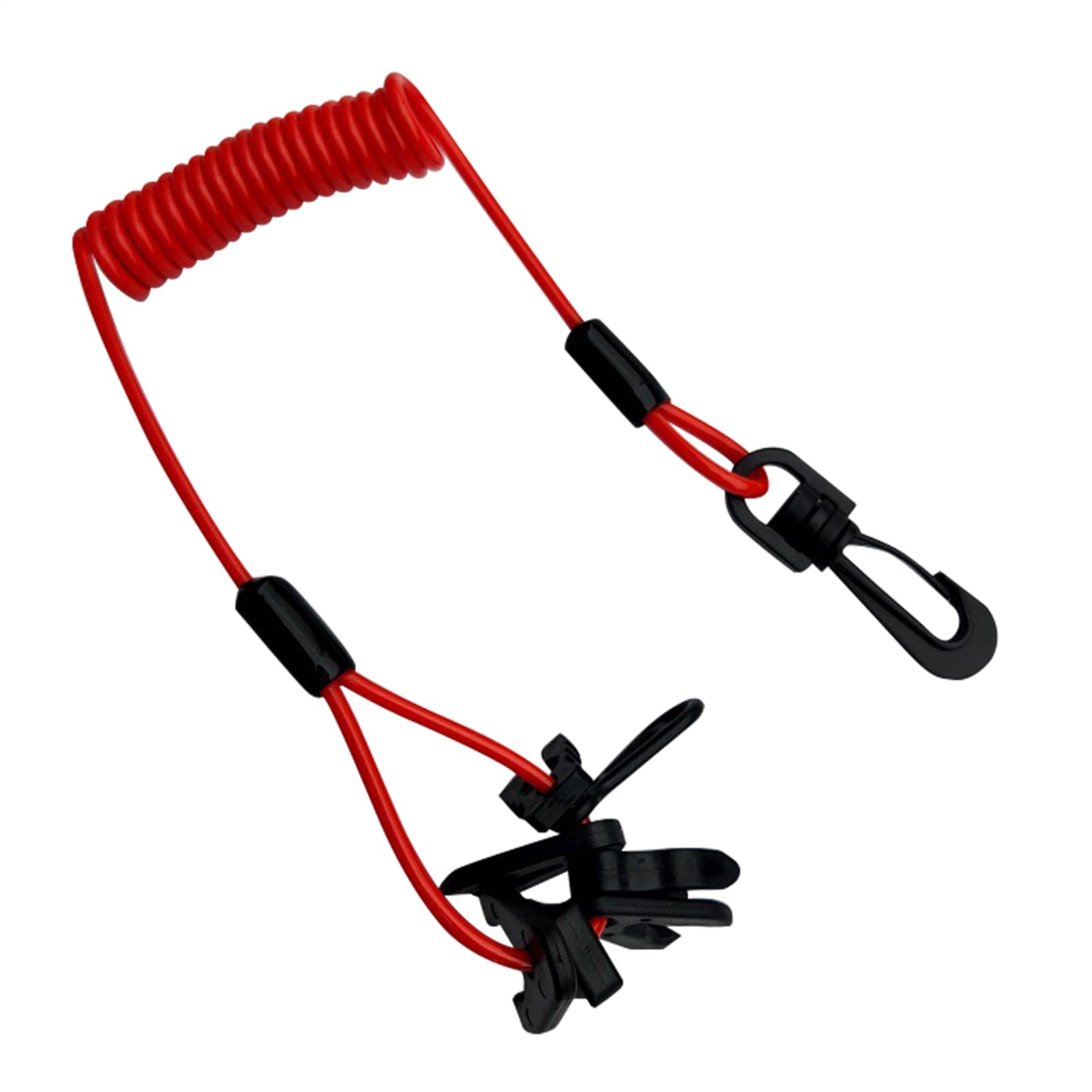 Boat Safety Lanyard Button - Outboard Motor Cord Kit, 7-Key Detachable Lanyard Switchs | Safe Kills Switchs Tether For Inflatable Boat, Kayak, Jets Boats, Water Sports, Small Engine Craft