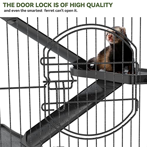 Yintatech PSPPPC-1001-FBA 52-Inch Metal Ferret Chinchilla Rat Cage Small Animal Cage thumb #6