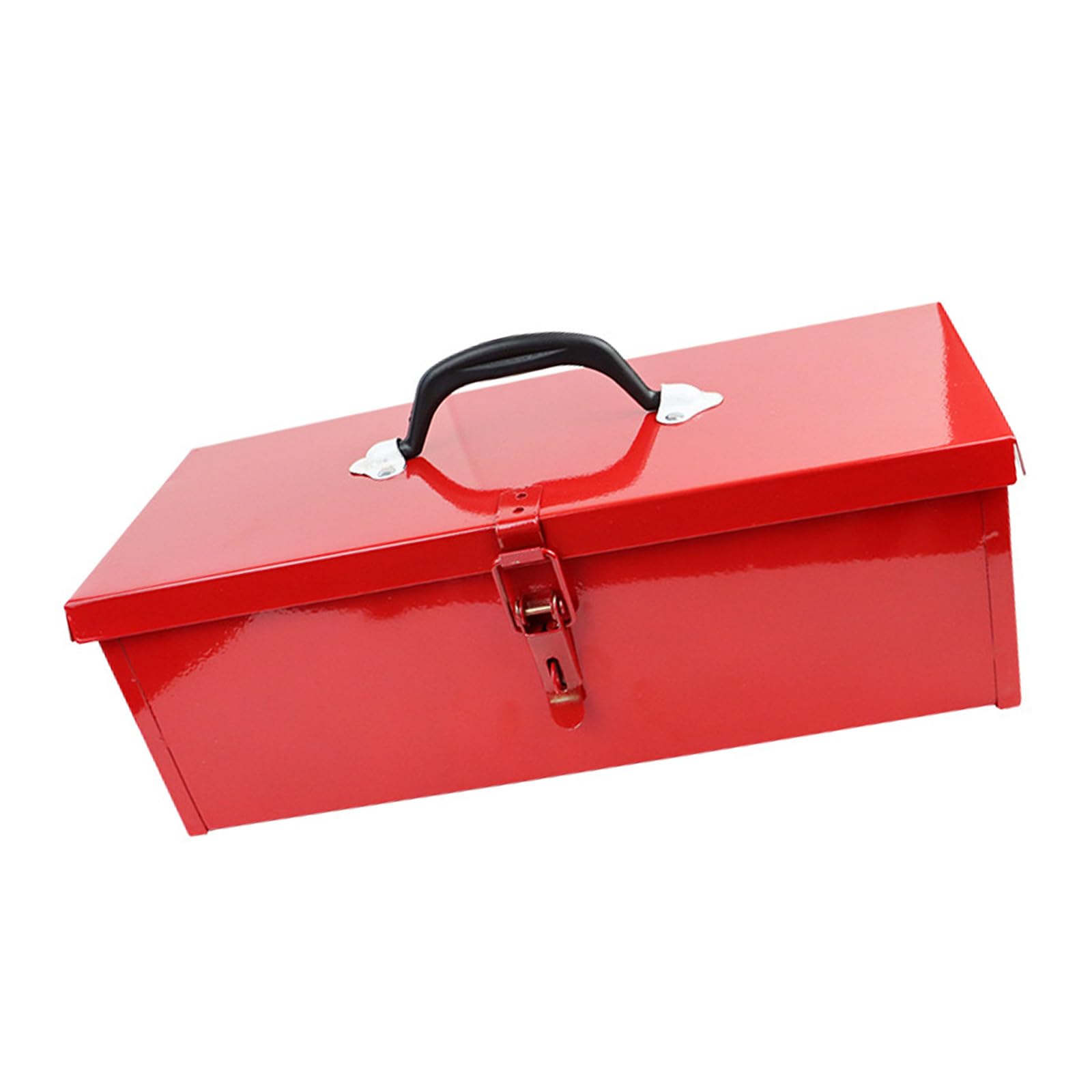 Obotsnoi Iron Tool Case Storage Box With Rust Resistant Coating For Diyer Enthusiasts Hobbyists And Repair Enthusiasts Outdoor Tool Carriers