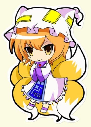 Amazon 東方ステッカー 八雲 藍 ステッカー デカール 車 バイク