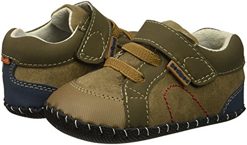 pediped Baby-Boy's Dani Crib Shoe, Earth, 6-12 Months Child EU