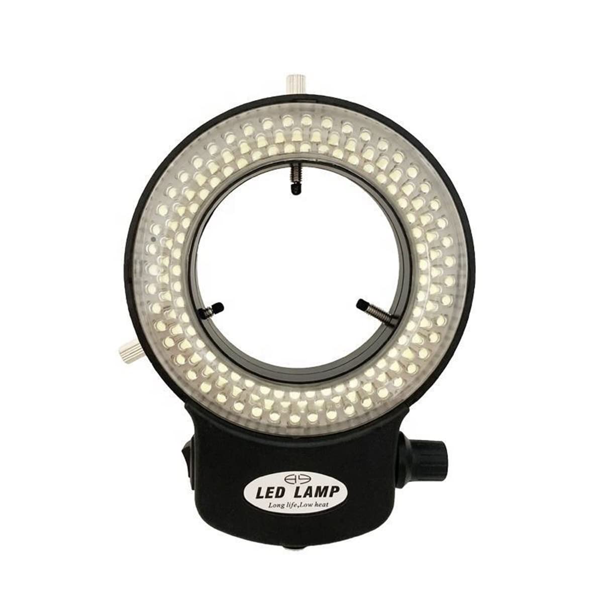 Zestaw akcesoriów do mikroskopu 144 LED Mikroskop Pierścień Mikroskopu Regulowana jasność Światło dla monokularowego Wideo Stereo Mikroskop Ostrza mikroskopu
