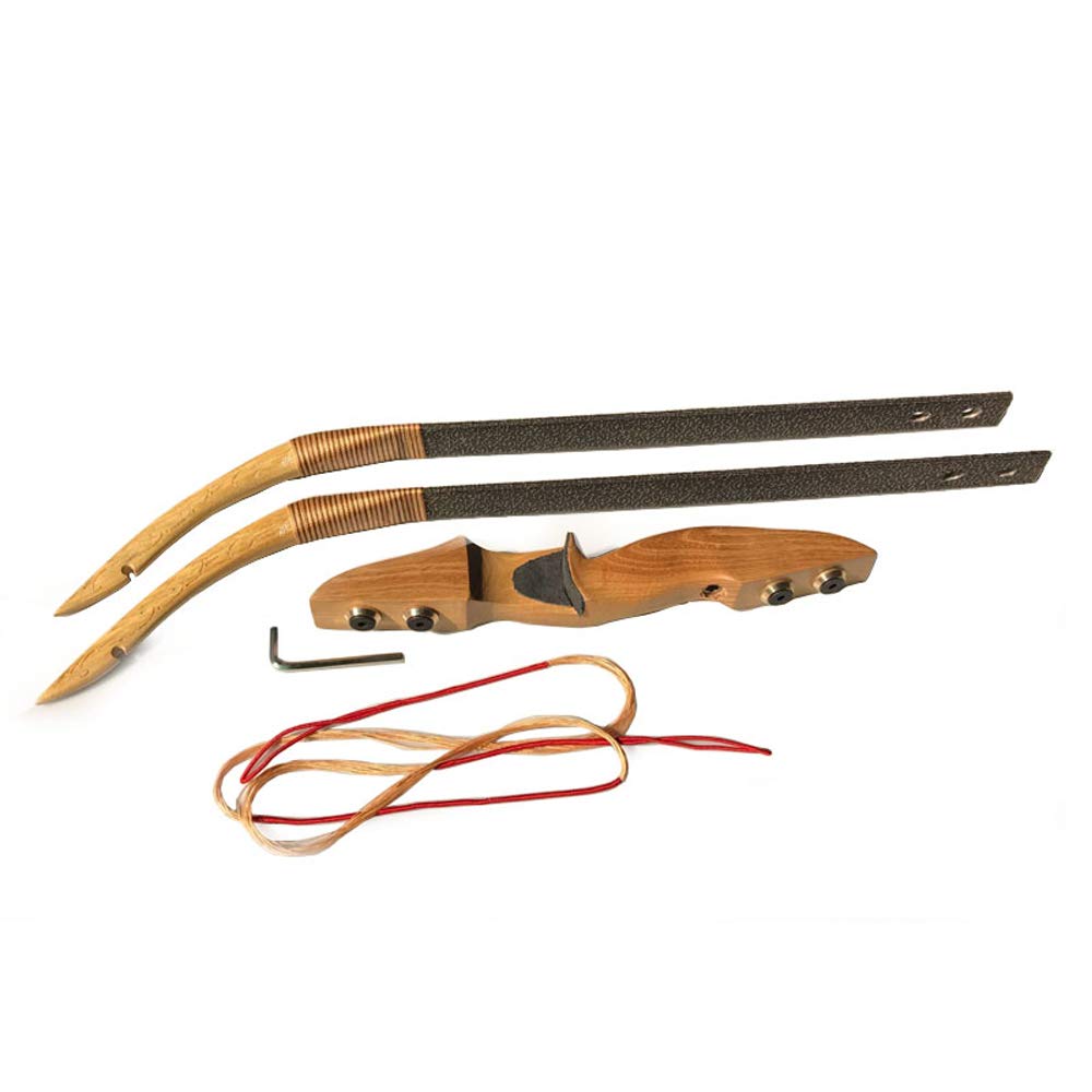 Arc Longbow Traditionnel à la Main 30-40 lbs Arc Recurve Chasse Mongole
