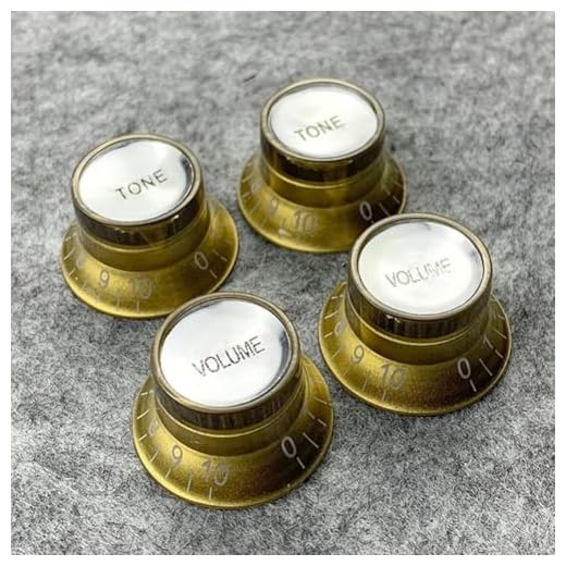 Perillas de repuesto para guitarra eléctrica, 2 volúmenes, 2 tonos, para Gibson Les Paul SG Stratocaster Epiphone LP ST Pickup Control (dorado)