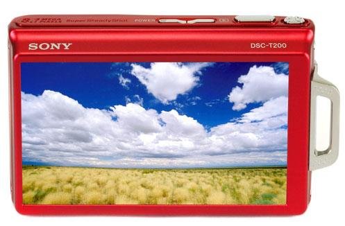 Sony DSC-T200 R Digital Camera in Red: Amazon.de: Electronics & Photo