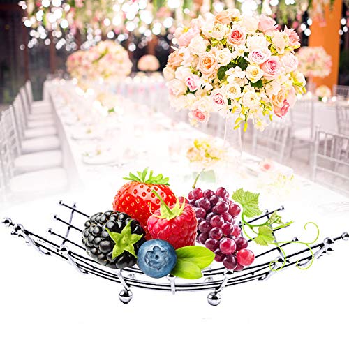 Ipstyle Fruit Basket Countertop Fruit Bowl Holder & Decorative Bowl Stand With Free Screws, Perfect For Fruit, Vegetables, Snacks, Household Items, And Much More (Silver) #TOP6