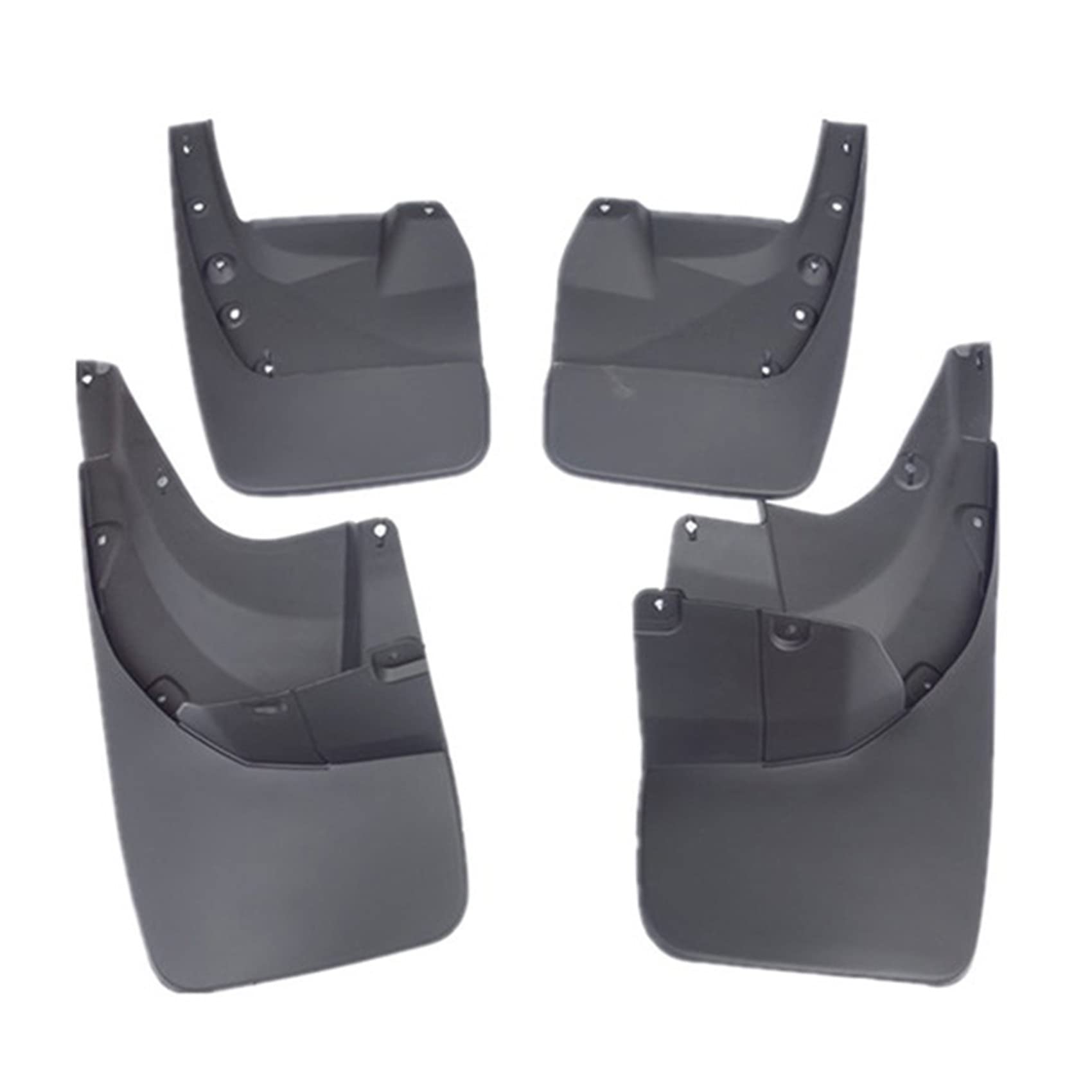 Personalizzati Paraspruzzi Auto Parafango Compatibile per Toy-OTA Prado 2010-2019,Parafanghi Protezione Set Anteriore Posteriore Fender Mudguard Splash Flap Accessori,4 Pezzi
