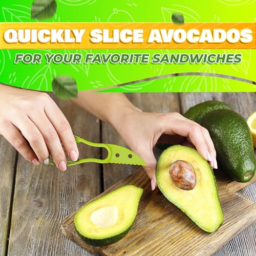 Nadoba Avocado Peeler 3 In 1 Avocado Slicer Tool - Three In One Avocado Slicer - Green Avocado Cutter And Scooper For Fruits & Vegetable - Peel Avocado Slicer Pitter thumb #6
