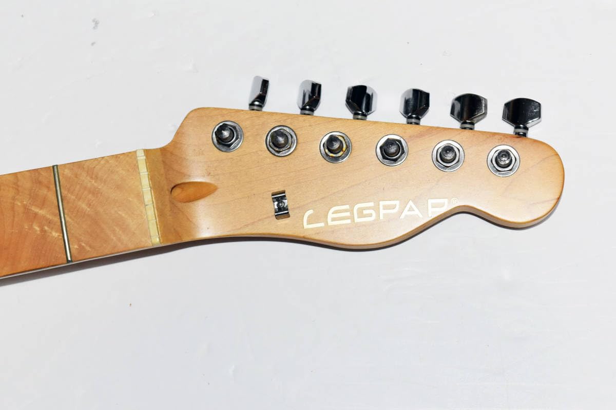 ミニテレキャスター 21フレット 本格派！メーカー不明です ミニテレキャスター エレキギター イエロー メーカー不明 21フレット