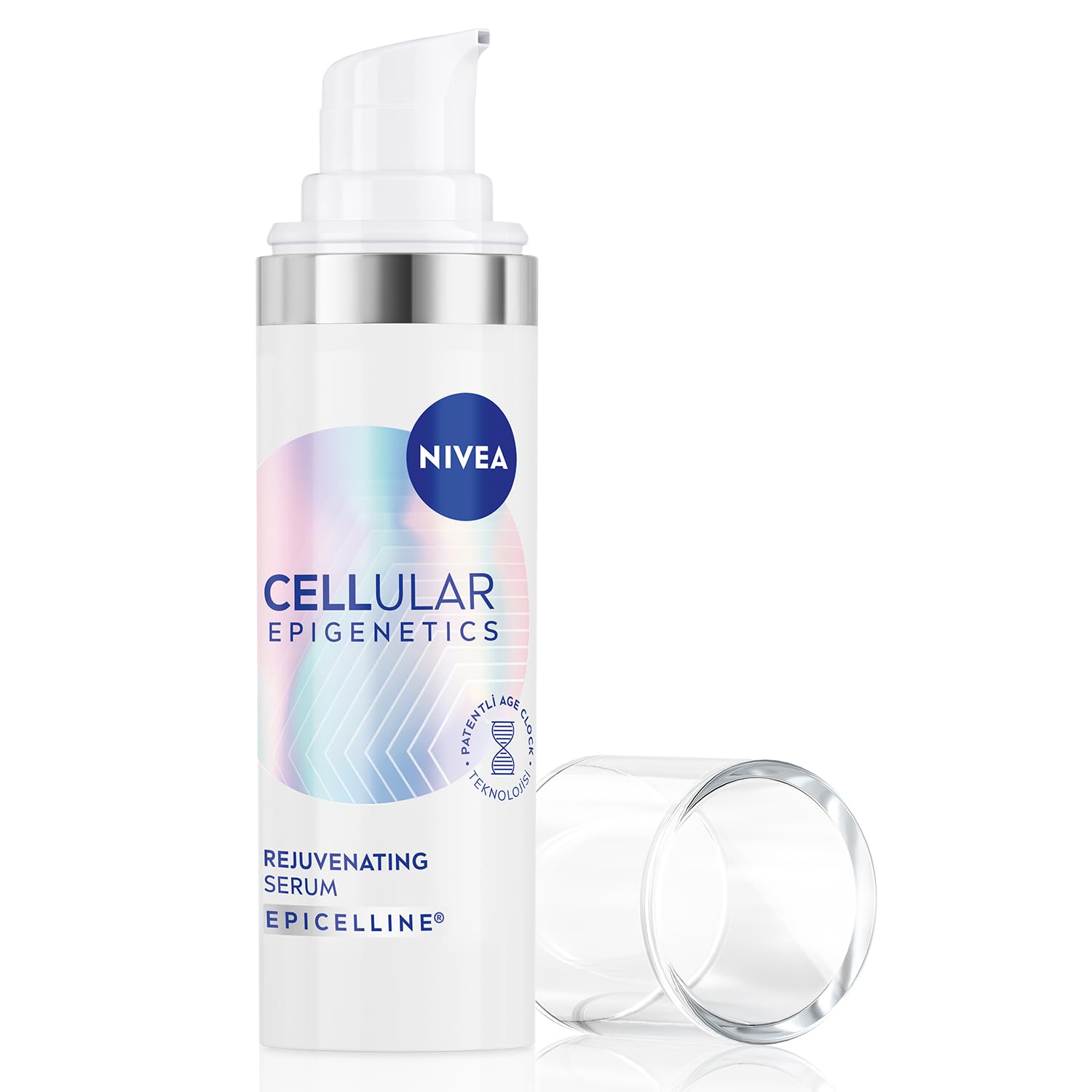 NIVEA Cellular Epigenetics Rejuvenating Yaşlanma Karşıtı Cilt Serumu 30 ml, Dolgunlaştırıcı,Nemlendirici,Sıkıaştırıcı,Hyaluronik Asit
