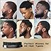 Curved 360 Wave Brush For Men - Medium Hard Palm Brush for Laying Down 360 Waves Made with Natural Boar Bristle and Wood Easy to Hold - Strong Hold Wave Pomade Greasy for Creating 360 Layer Hair Waves