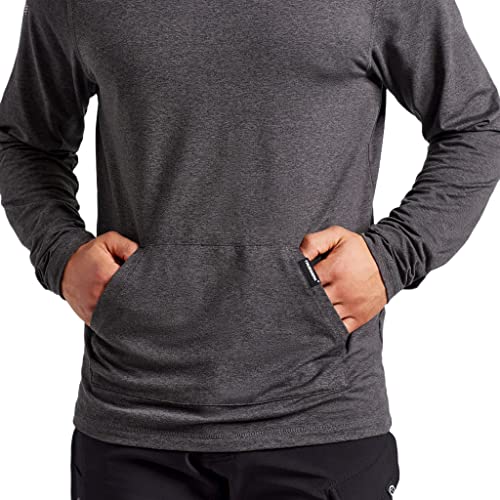 Truewerk Men's Sweatshirts - B2 Chill Pullover Hoodie, Moisture-Wicking, Layering Jacket With 4-Way Stretch, X-Large, Heathered Grey #TOP2
