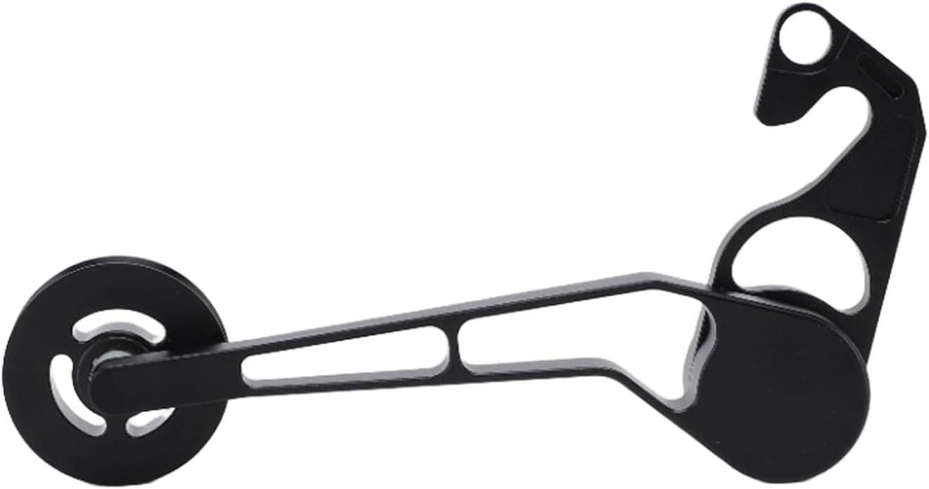 Dioche Aluminum Alloy Bike Rear Derailleur Chain Tensioner Replacement for Cline Pline Tline Bikes Tail Hook Design Stabilizer for 5 6 7 Speed Rear Derailleurs Shifting and Reliable