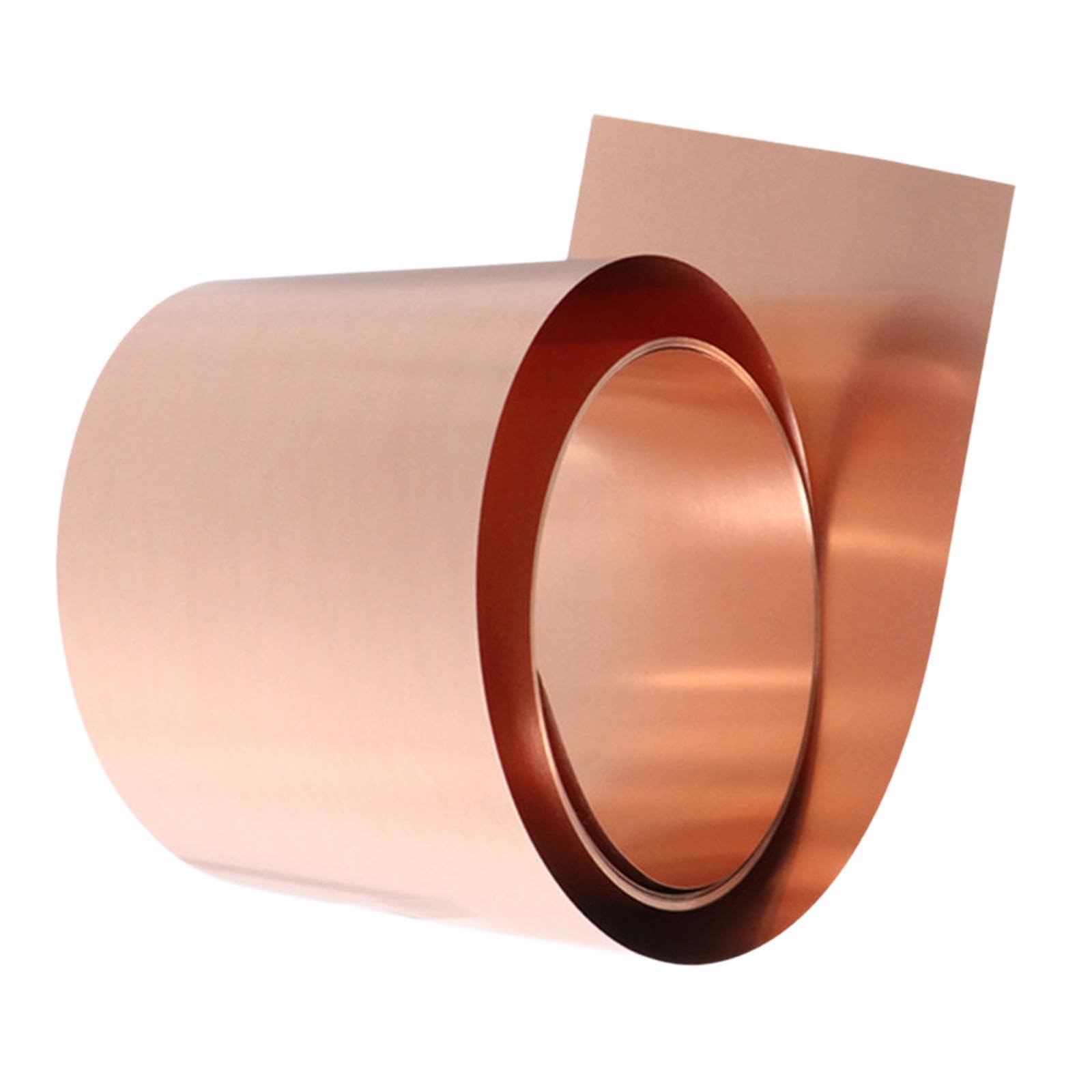 SAZ DEKOR® Copper Sheet 1M Metal Foil Plate for Electricity Contractors Coppersmith 0.3mm|Home and Garden Decoration Items, Tools for Home, Home and Garden, Kitchen Hardware and Accessories|-image-24
