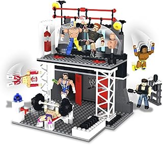 WWE Stackdown Train and Rumble Playset with 2 Figures 'Styles May Vary'